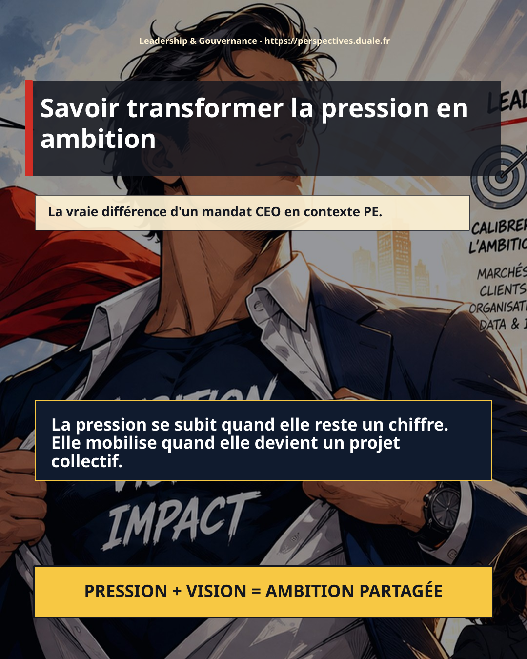 Slide 1 - Transformer la pression en ambition