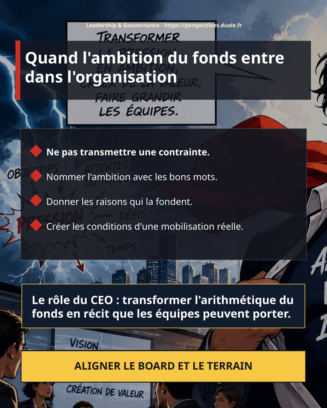 Slide 2 - Transformer la pression en ambition