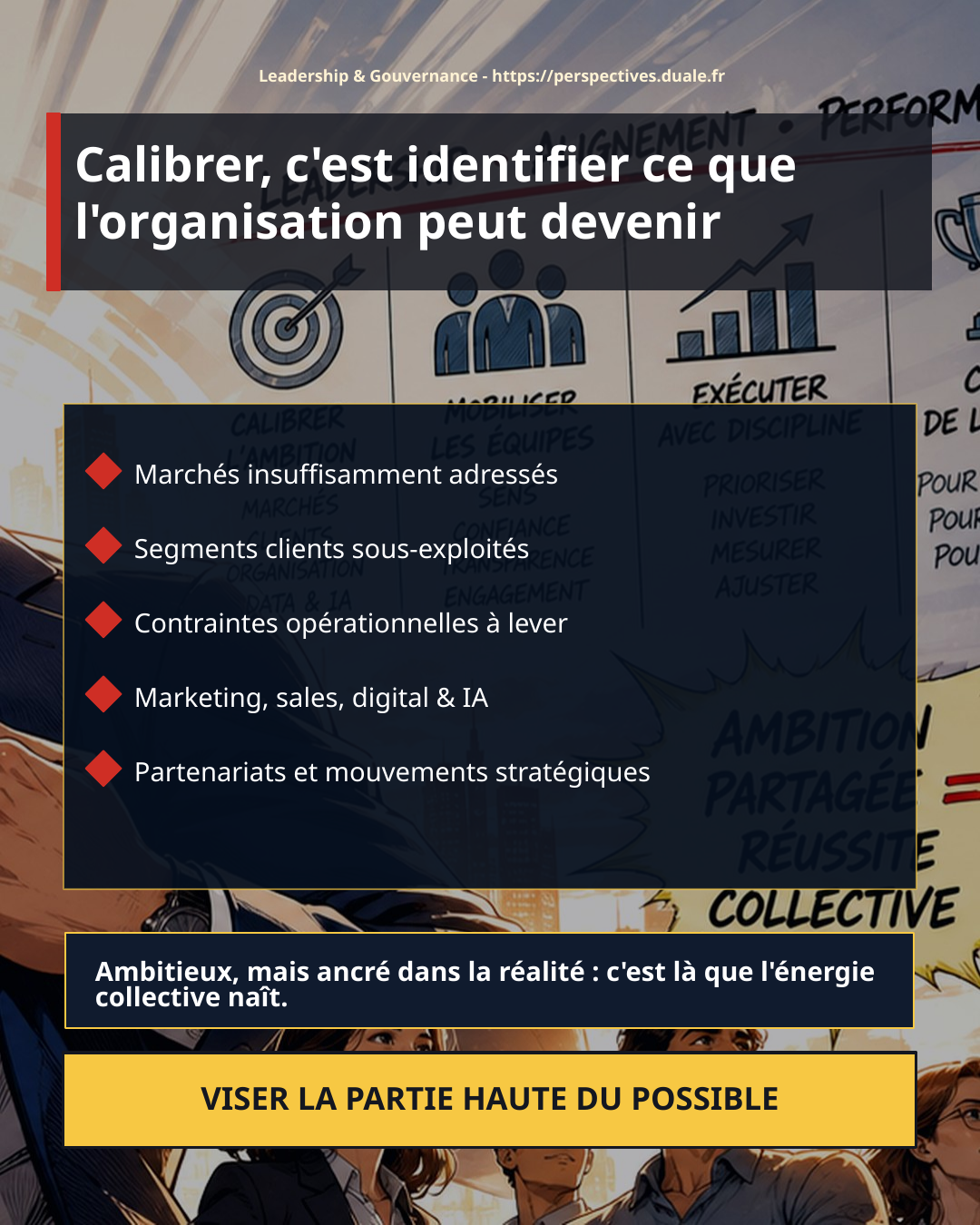 Slide 3 - Transformer la pression en ambition