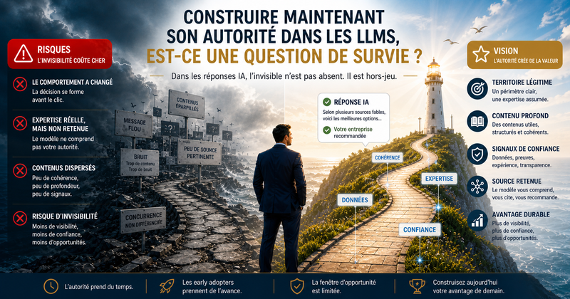 Illustration : construire son autorité dans les LLMs