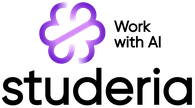 Studeria logo, AI strategy training